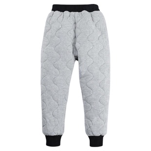 女童男童棉裤冬季外穿一条过冬中大童三层夹棉加厚冬季保暖裤子潮