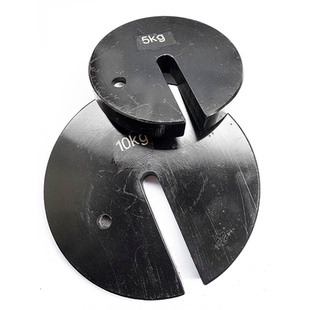 圆饼电镀配重砝码 铸铁配重块健身杠铃片5KG10KG 15KG20GK