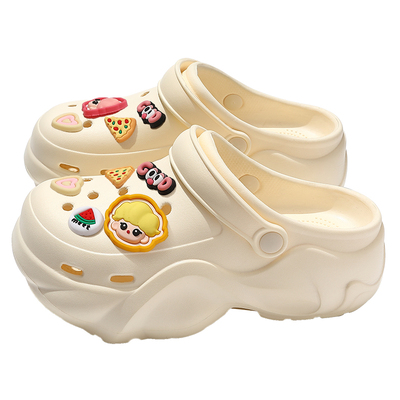 厚底洞洞鞋女款夏季外穿2026新款