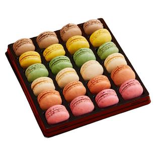麦颂坊马卡龙甜点24粒迷你mini马卡龙情人节礼物蛋糕法式甜品零食