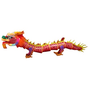 民俗特色手工艺品提线木偶龙提线龙玩具儿童礼物传统中秋扯线舞龙
