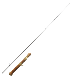 四节马口竿 素材diy1.4米 UL调 微物玻纤弹射路亚竿独节枪柄 直柄