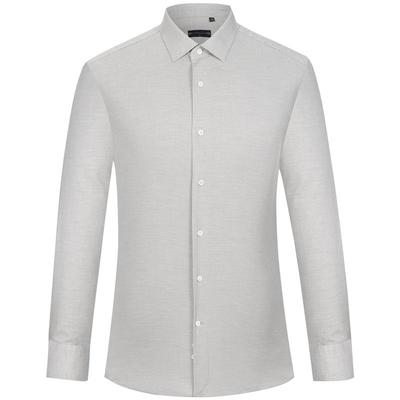 东博利尼千鸟格休闲衬衫进口面料