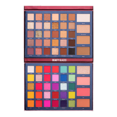 beautyglazed哑光68色腮红修容