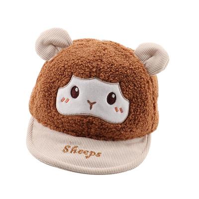 鸭舌帽毛绒时尚男女宝宝棒球帽