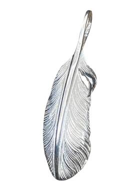 HorizonBlue小号小羽毛吊坠