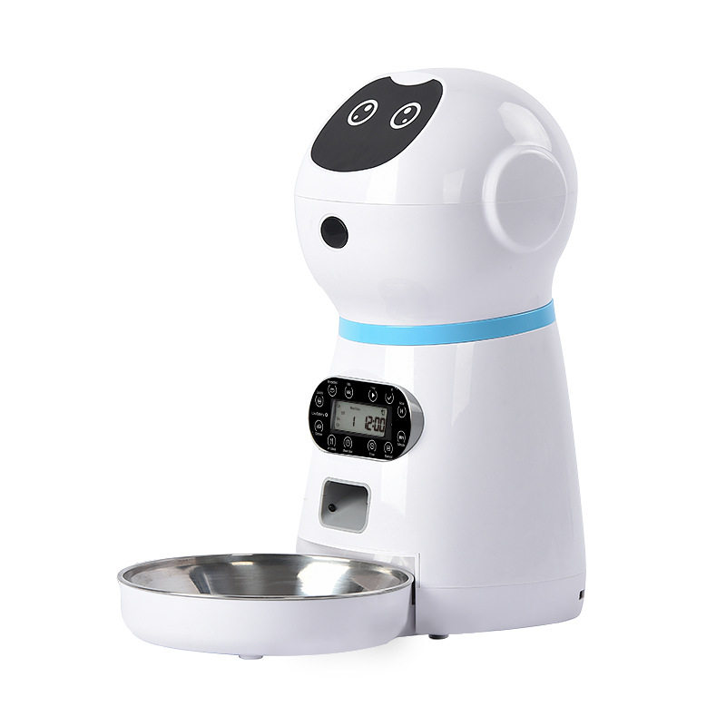 宠物智能喂食器红外感应双供电