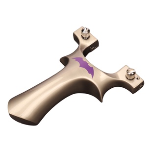 新款蝙蝠9025弹弓快压户外射击合金实战竞技大威力高精准度扁皮