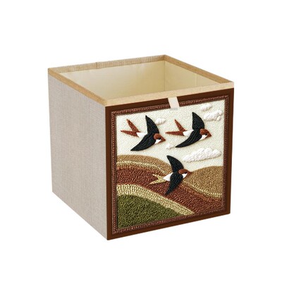 可水洗皮革布艺折叠收纳箱