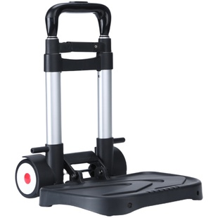 UNIKER拉杆架中小学生男女可折叠双肩书包背包拉杆车儿童轻便拖架