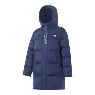 李宁童装儿童羽绒服中长款绒85%