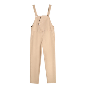 快乐屋孕妇背带裤春夏款弹力牛仔裤大码加长版高个子外穿宽松裤子