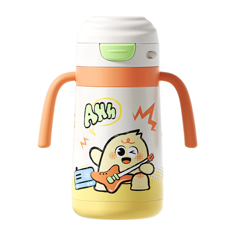 小土豆保温杯儿童吸管杯