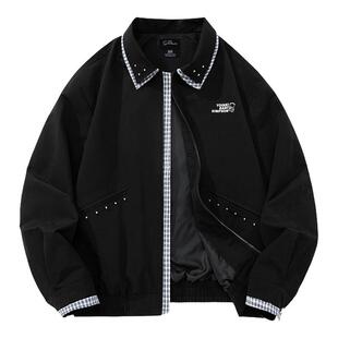 辛普森一家夹克cleanfit哈灵顿巴恩风早春男生美式外套女2026新款