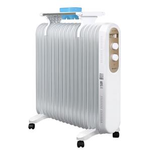 格力电油汀家用卧室轻音17片油丁恒温节能省电暖气机大功率取暖器