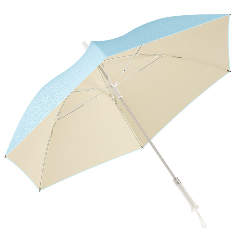黑科技防晒长柄直杆伞晴雨两用小清新太阳伞防紫外线遮阳雨伞女生
