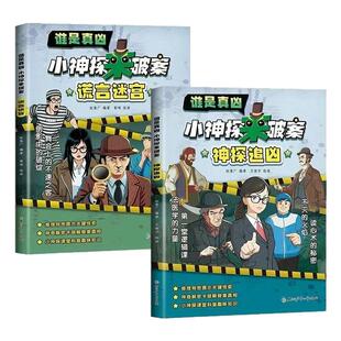 谁是真凶破案侦探推理书谎言迷宫神探追凶推理漫画谁是凶手正版书