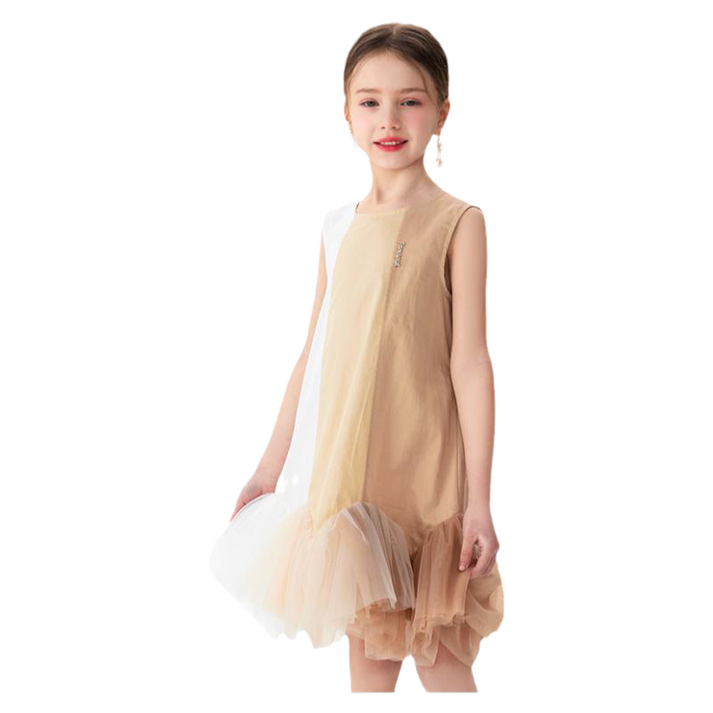 fanapal女童裙子夏季新款连衣裙