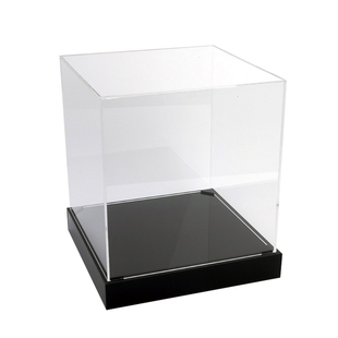 定制一体高透明亚克力盲盒手办积木高达乐高动漫模型展示盒防尘罩