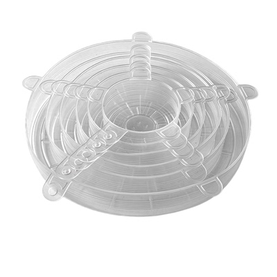 LFGB环保硅胶保鲜盖六件套