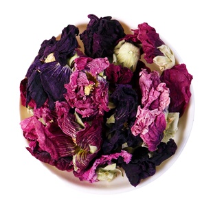 紫罗兰茶500g正品新鲜天然重瓣紫罗兰干花茶泡水散装花草茶包邮