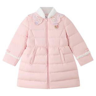 【新年】PawinPaw卡通小熊童装25年冬季新款女童羽绒服保暖拜年服