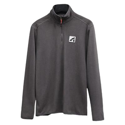 T6500 王簰PC摇粒绒！轻盈保暖 秋冬男士半拉链立领长袖卫衣外套