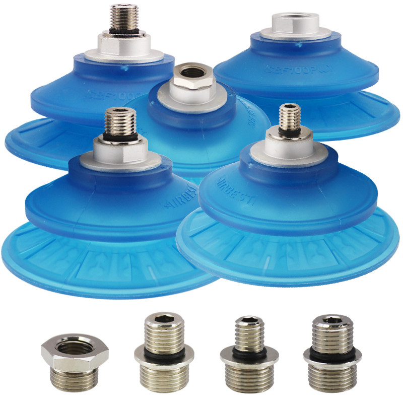 SBF30/40/50/60/80/100U-G2/3F气动工业负压防油防滑双层真空吸盘