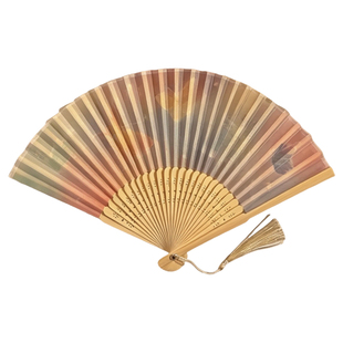 古风蝴蝶扇子折叠扇夏天随身便携汉服旗袍配饰流苏舞蹈扇2026新款