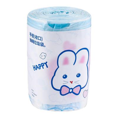 大卷印花花香抽绳垃圾袋家用手提式加厚家用大号车载塑料袋特厚