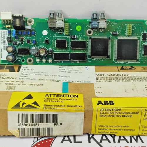ABB NAMC-11C CONTROL BOARD WITHOUT SOFTWARE 3BSE017194R1 FAS