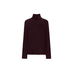 [商场同款]TKY SHOP高领打底羊毛衫女2024冬新款毛衣10H1MA02S143