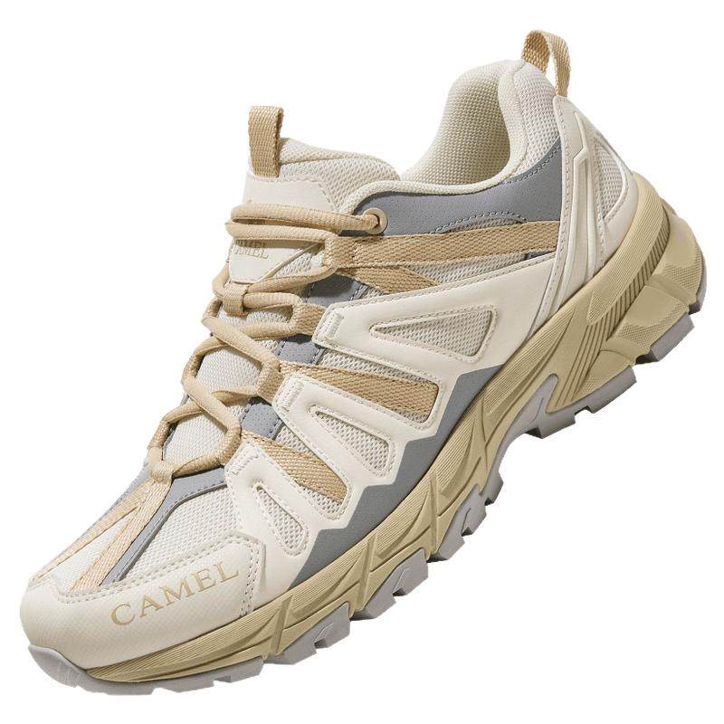 骆驼骏龙户外登山鞋秋冬新款防滑耐磨透气轻便运动徒步鞋男女同款