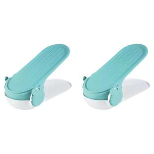 鞋子收纳神器省空间鞋柜鞋盒放分层可调节内置折叠鞋架鞋托鞋收纳