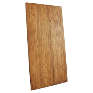 老榆木板实木桌面原木桌板木板面餐桌茶桌书桌吧台板子实木定制