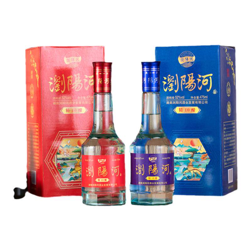 浏阳河酱香白酒52度固态纯粮