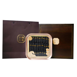 老王大连底播海参礼盒一斤装 辽参剌参淡干海渗 海参干货500g特价