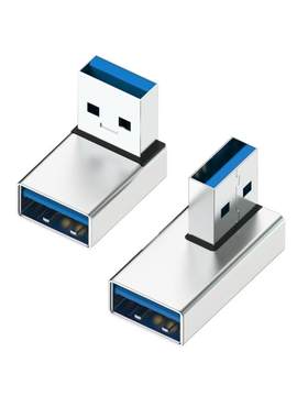 90度弯头L形菁鸿USB3.0公对母