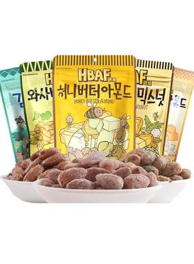 韩国进口蜂蜜黄油扁桃仁