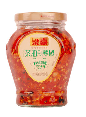 梁嘉茶油剁辣椒湖南特产下饭菜