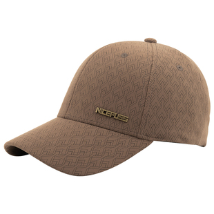 NICEPUSS高端帽子男款春秋百搭品牌鸭舌帽硬顶棒球帽女2025新款