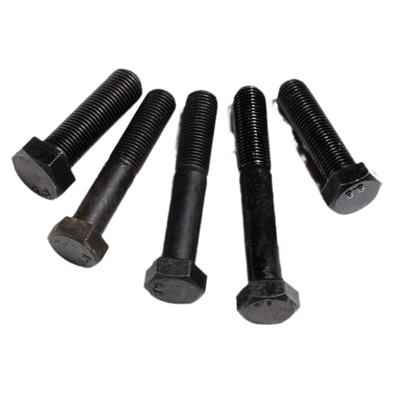 M8M10M12M14M16M20x1*1.25*1.5 8.8级黑细牙外六角螺栓加长螺丝钉