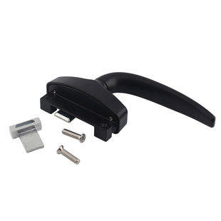 特美加厚50型铝合金窗户把手两点锁平开窗把手窗拉手外开传动包邮