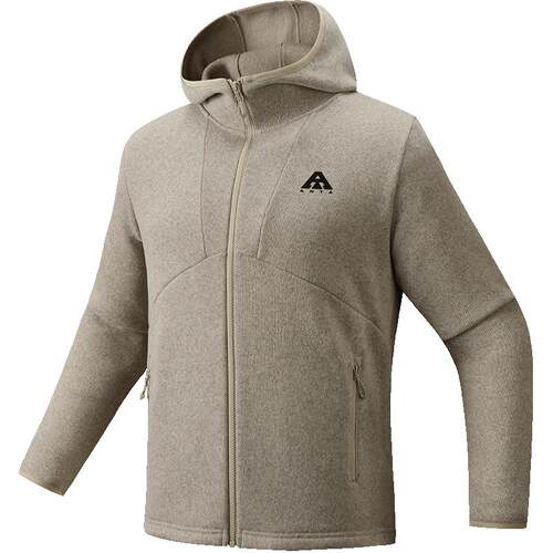 安踏火壳Polartec丨轻量保暖户外立领抓绒衣男装夏季外套上衣