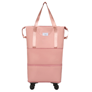 带轮子的行李袋万向轮旅行包折叠行李箱大容量2025新款滑轮行李包