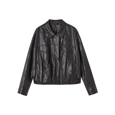 indicia标记2026春季新款酷帅高级感纹理层次光泽感外套L2A6WT017