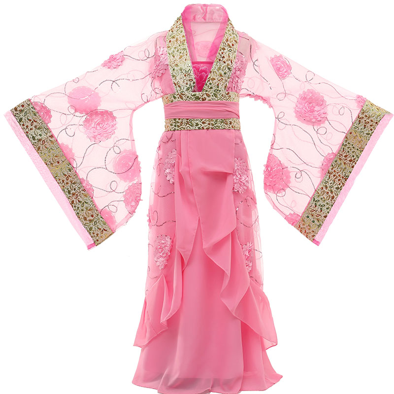 古装女童宫廷儿童汉服贵妃皇后女孩公主古代衣服国潮走秀演出服装