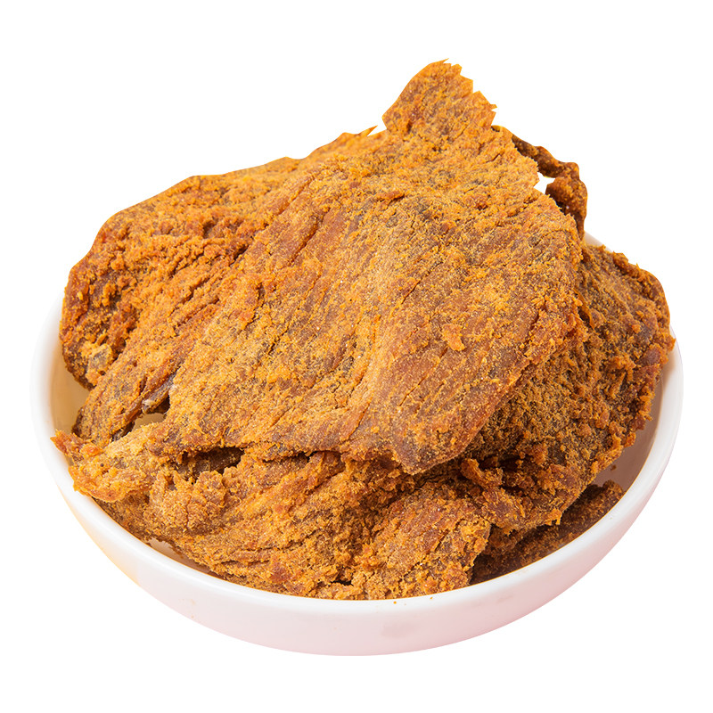 富崎乐牛肉干办公小零食沙爹香辣味充饥风干手撕食品特产熟食小吃