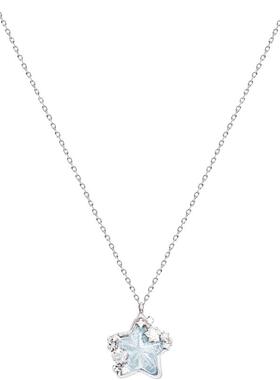 梦幻彩色星星项链女款