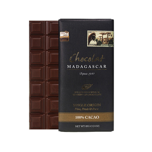 马达加斯加Chocolat Madagascar 单源可可75%80%100%黑巧克力